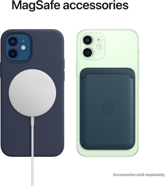 Produktbild Apple iPhone 12 mini (128 GB, Green, 5.40", SIM + eSIM, 12 Mpx, 5G)