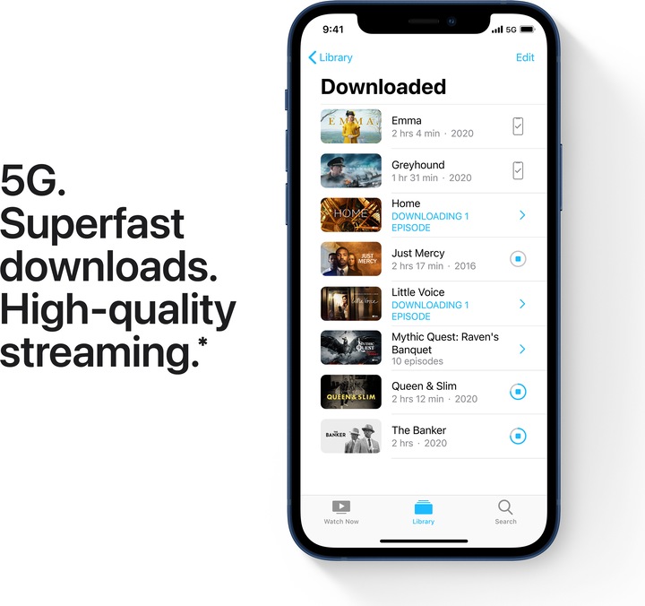 Produktbild Apple iPhone 12 mini (128 GB, Blue, 5.40", SIM + eSIM, 12 Mpx, 5G)