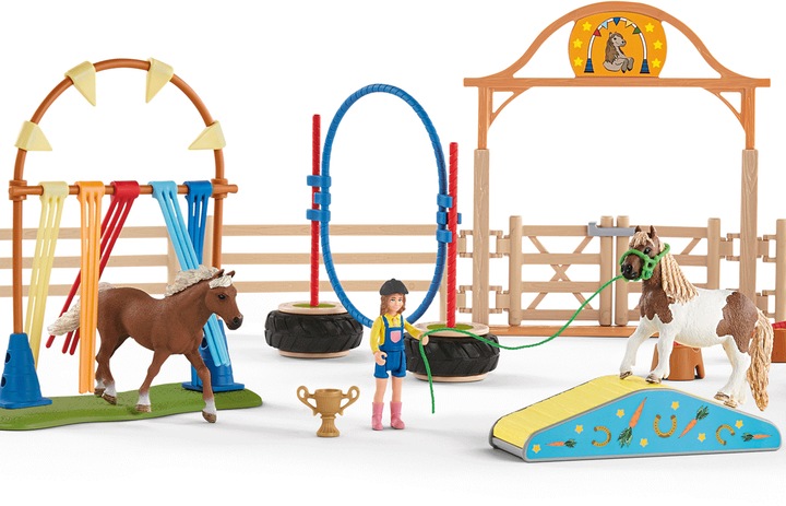 Productafbeelding Schleich Behendigheid bij de paardenstal