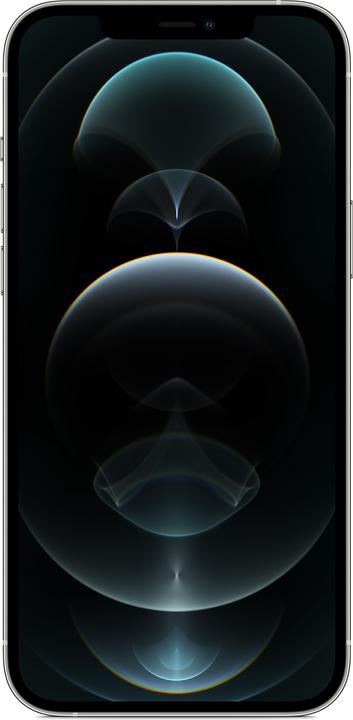 Produktbild Apple iPhone 12 Pro Max (256 GB, Silver, 6.70", SIM + eSIM, 12 Mpx, 5G)