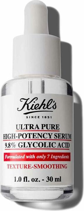 Actual product image Kiehl's Pure Serum Texture-Smooting Glycolic Acid 10% (30 ml)