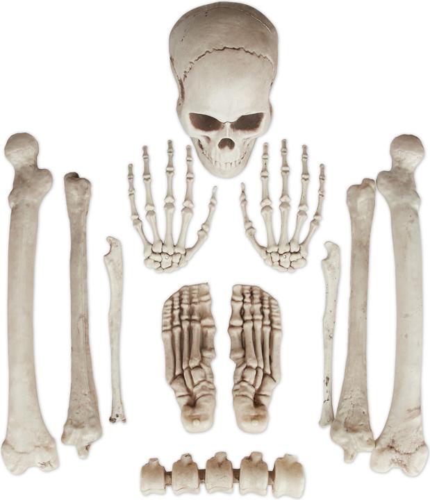 Produktbild Relaxdays Dekoknochen Halloween (12 Stück)