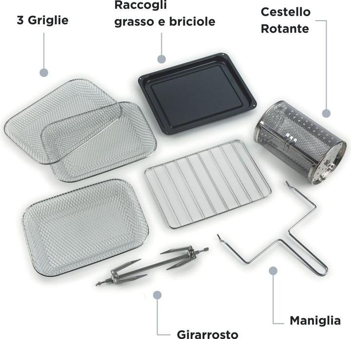 Produktbild Ariete Vintage Air Fryer Mini- ofen