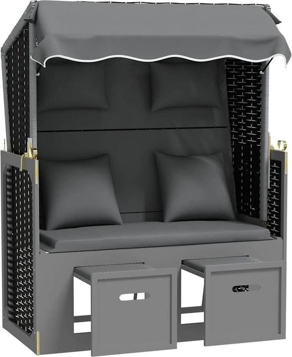 Actual product image vidaXL Beach chair