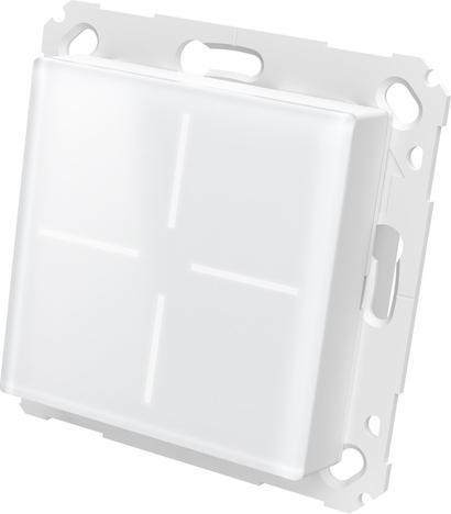 Produktbild Homematic IP HmIP Set 1xGlastaster + Thermostat + Rahmen 2 Fach