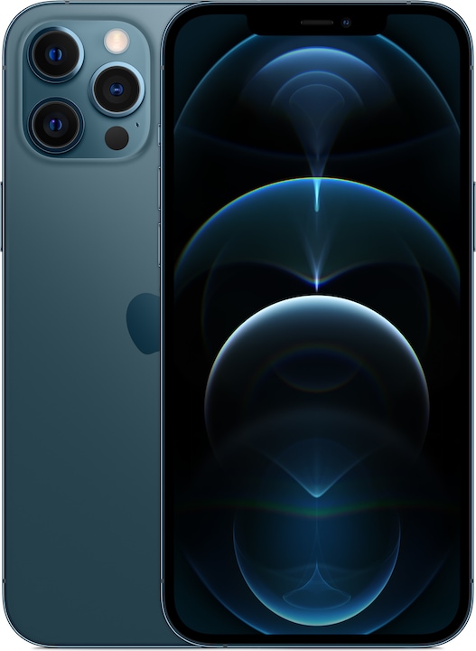 Apple iPhone 12 Pro Max (256 GB, Pacific Blue, 6.70", SIM + eSIM, 12 Mpx, 5G)