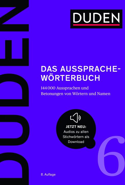 Produktbild Duden – Das Aussprachewörterbuch (Deutsch, Ralf Knöbl, Stefan Kleiner, Dudenredaktion, 2023)