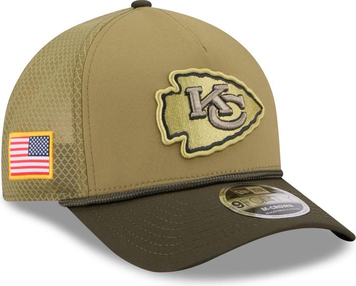 Produktbild New Era 9Forty M-Crown Cap - Salute Kansas City Chiefs (One Size)