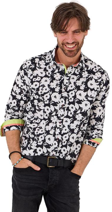 Actual product image Joe Browns Monochrome Floral Long Sleeve Shir (S)