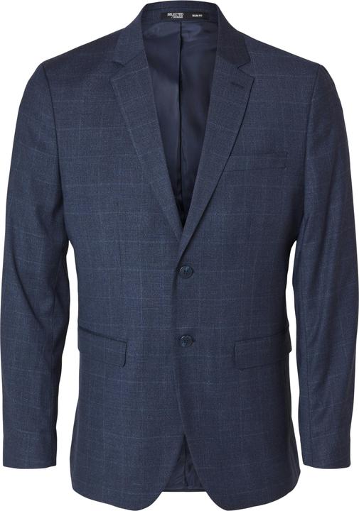 Actual product image Selected Slim Fit Check Blazer (54)