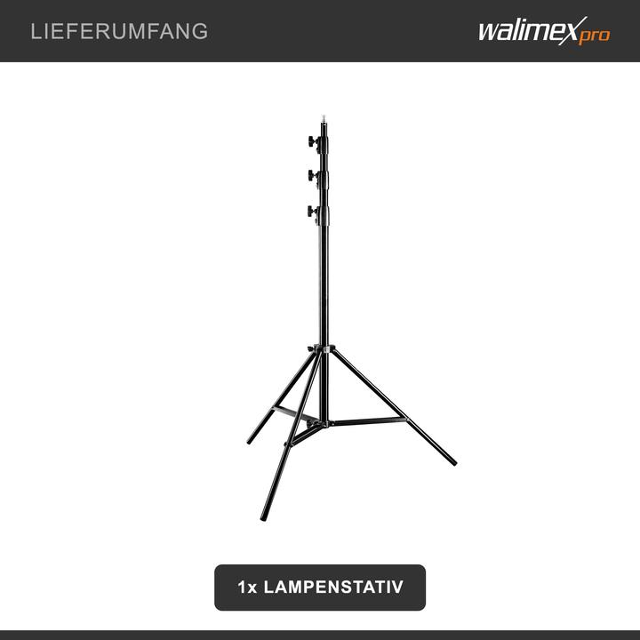 Actual product image Walimex WT-420 lamp tripod, 420cm (420 cm, 7.50 kg)