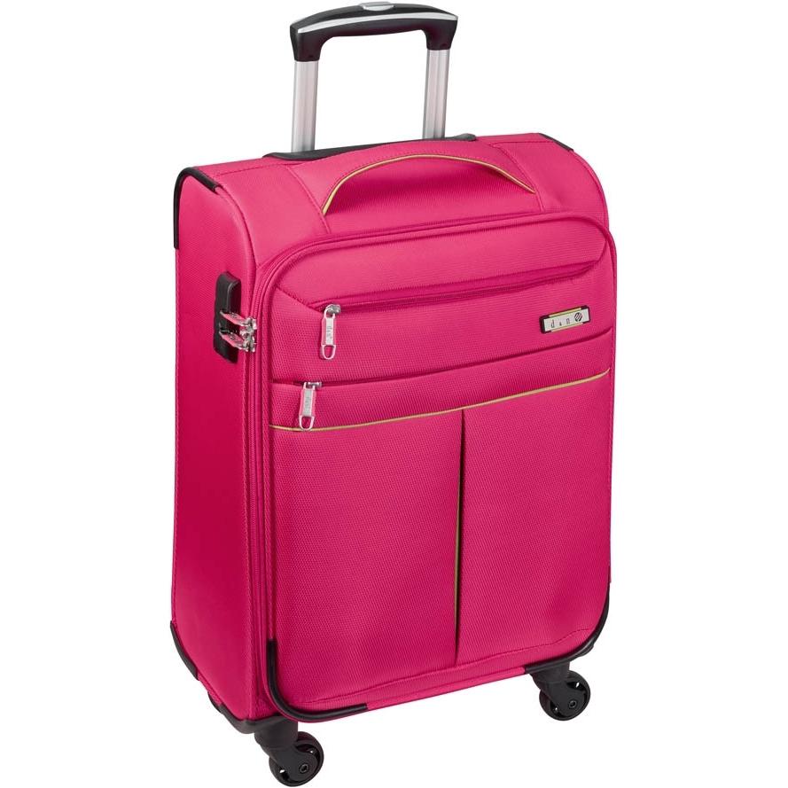 D&N, Koffer, Travel Line 6704 - 3-teiliges Koffer-Set, Rosa, (192 l, XL (ab 115l))