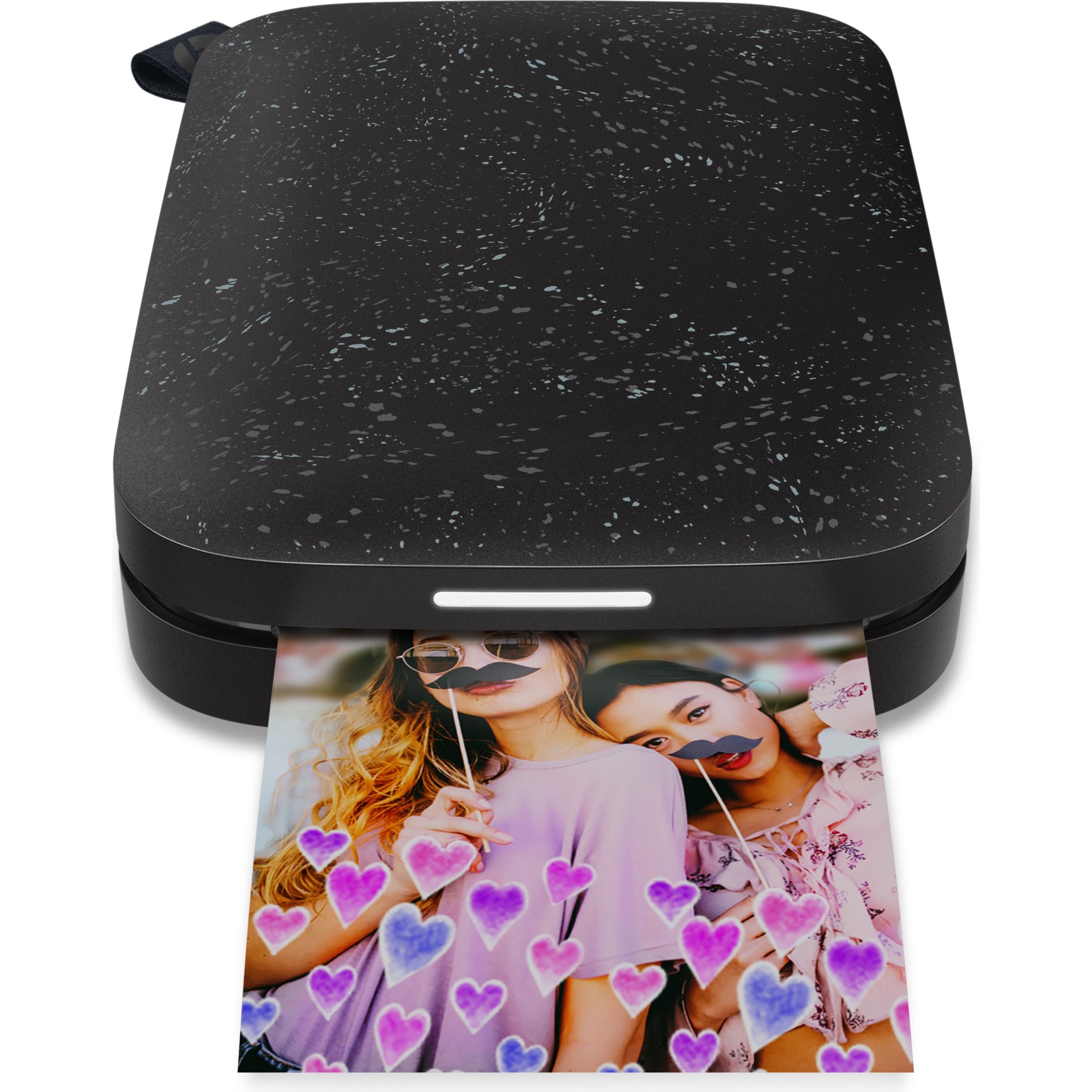 HP Sprocket 200 (Thermodirekt, Farbe), Drucker, Schwarz