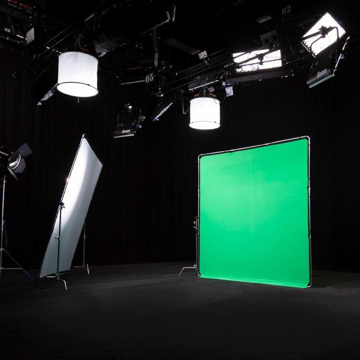 Image du produit Manfrotto LR83350 StudioLink Chroma Key Green Screen Kit 3x3m (300 cm, 300 cm)
