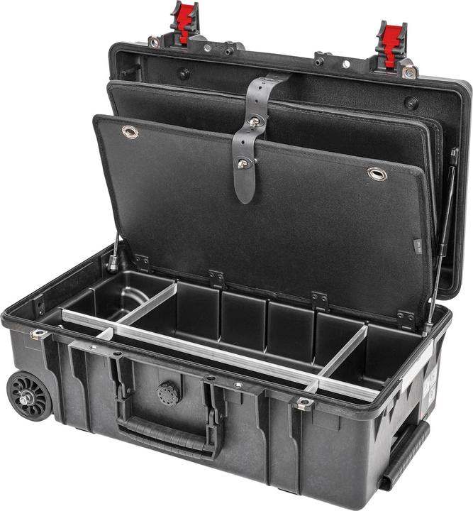 Actual product image Stier Premium tool case with wheels and telescopic handle, airworthy, empty
