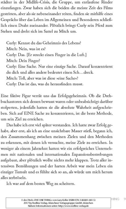 Immagine prodotto The One Thing (Tedesco, Jay Papasan, 2017)