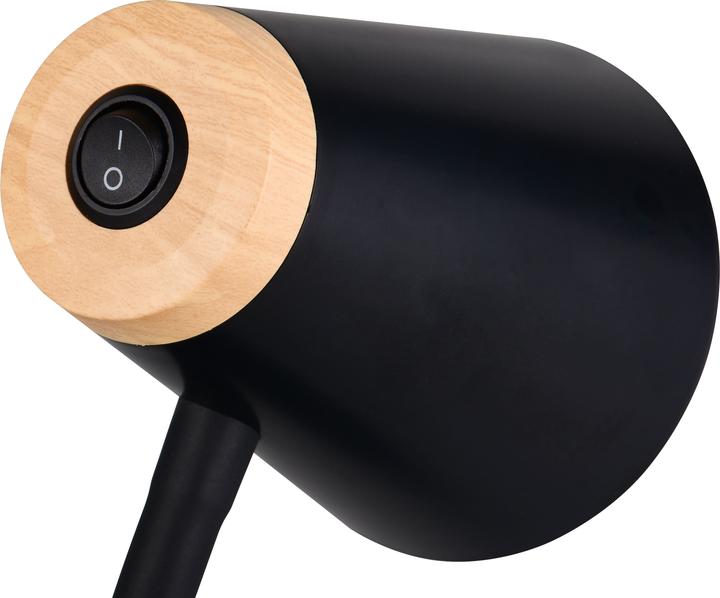 Actual product image Reality LED-Tischleuchte PONGO, R55831102, 4,5W, 500lm, 3000K, schwarz (500 lm)