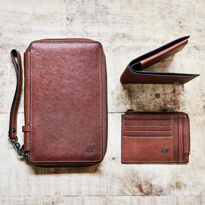 Immagine prodotto Piquadro Black Square - Borsa portadocumenti da viaggio con tasche per carte di credito (Documento & Portafoglio)