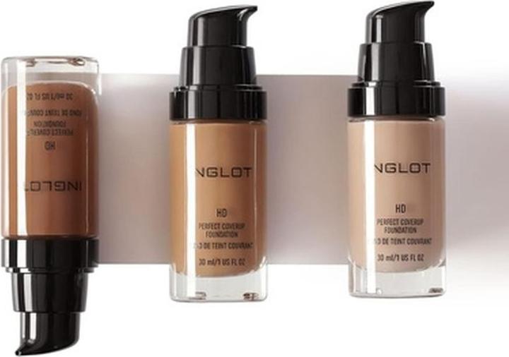Produktbild Inglot HD Perfect Coverup Foundation for Long-Lasting Effect (helles bis mittleres Beige)