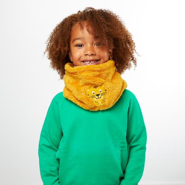 Immagine prodotto Affenzahn Sciarpa Tiger in pile riciclato senape