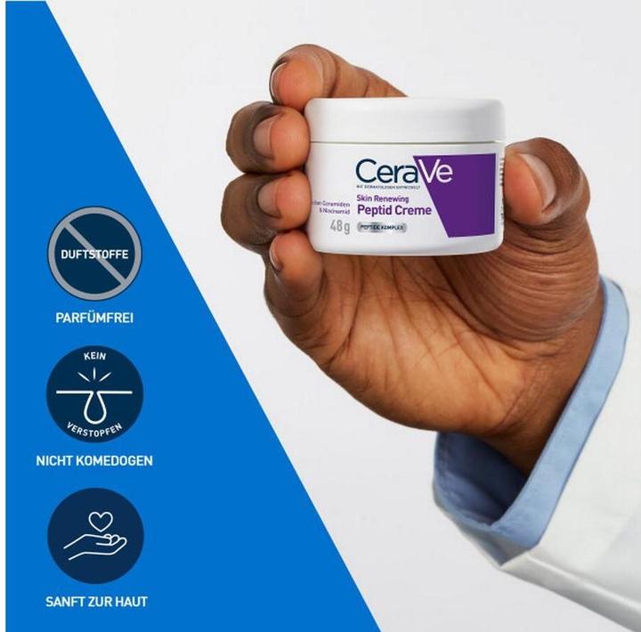 Actual product image CeraVe Skin Renewing Peptide (48 ml, Night cream)