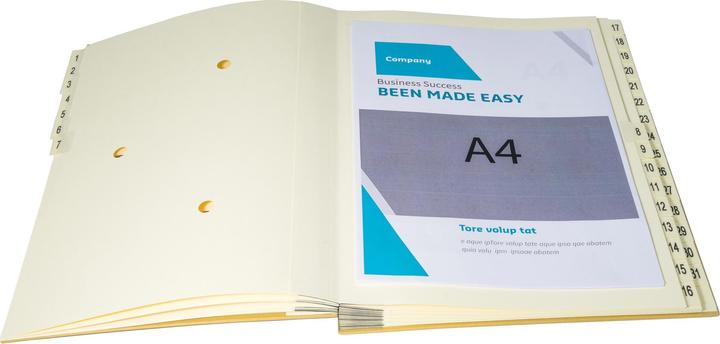 Actual product image Exacompta Folders with pleated spine (A4, 1x)