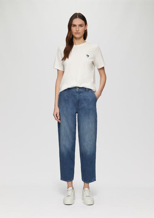 Produktbild S.Oliver Jeans-Hose Ankle-Jeans / Relaxed Fit / High Rise / Barrel Leg (40)