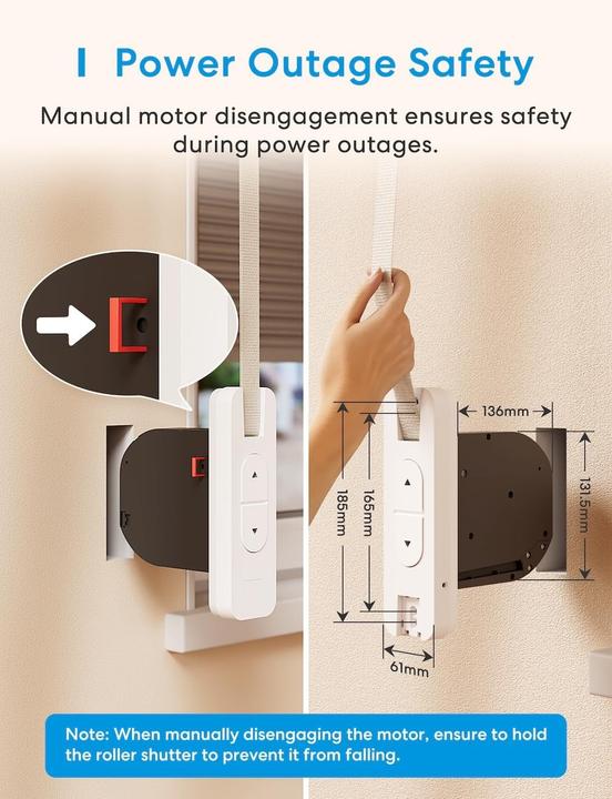 Image du produit Meross Avvolgitore per Cinture Opache