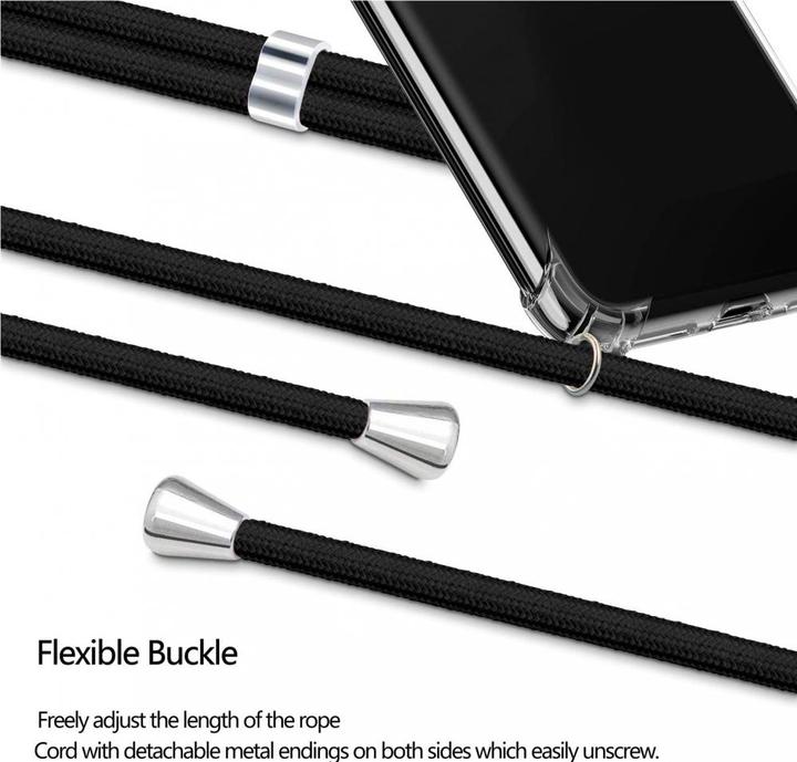 Actual product image Screenguard Oppo A74 5G Loopster Necklace Cover