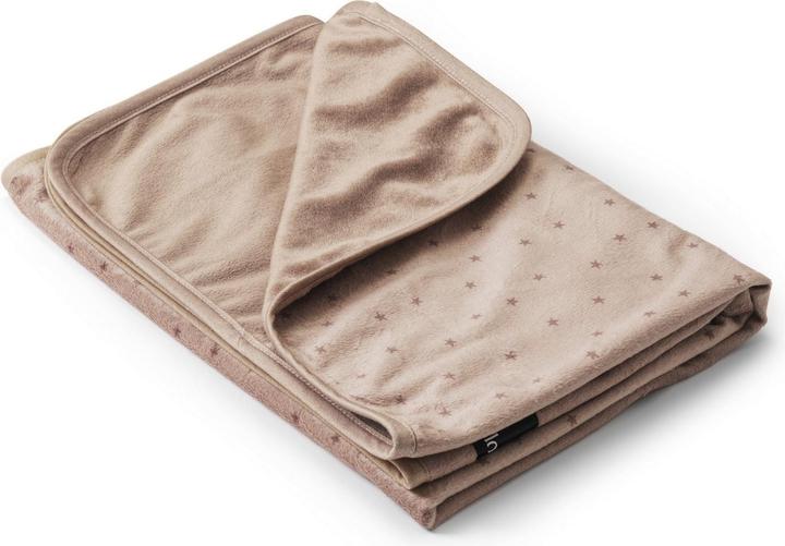 Elodie Pearl Velvet Decke - Northern Star Terracotta (100 x 75 cm)