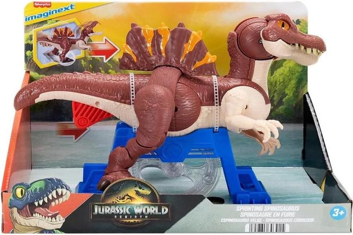 Actual product image Imaginext Jurassic World Sprinting Spinosaurus