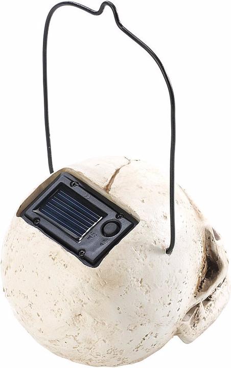 Produktbild Lunartec Solar Schädel-Leuchte