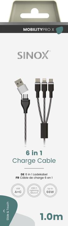 Produktbild Sinox SHD04960 (1 m, USB 2.0, 66 W)