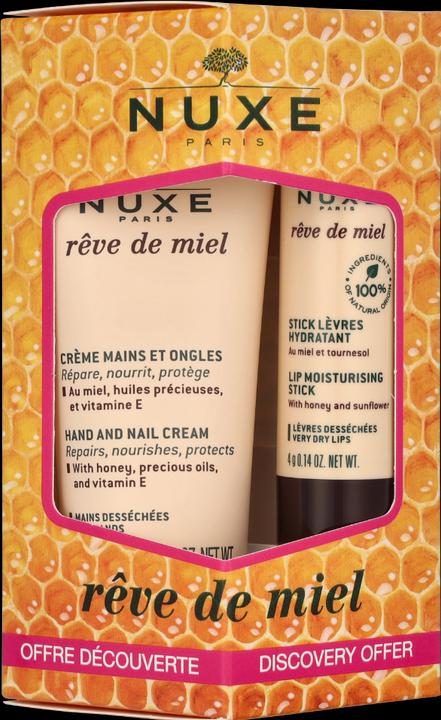 Produktbild Nuxe Reve de Miel Offre Dévouv Mains & Ongles / Lip (30 ml)