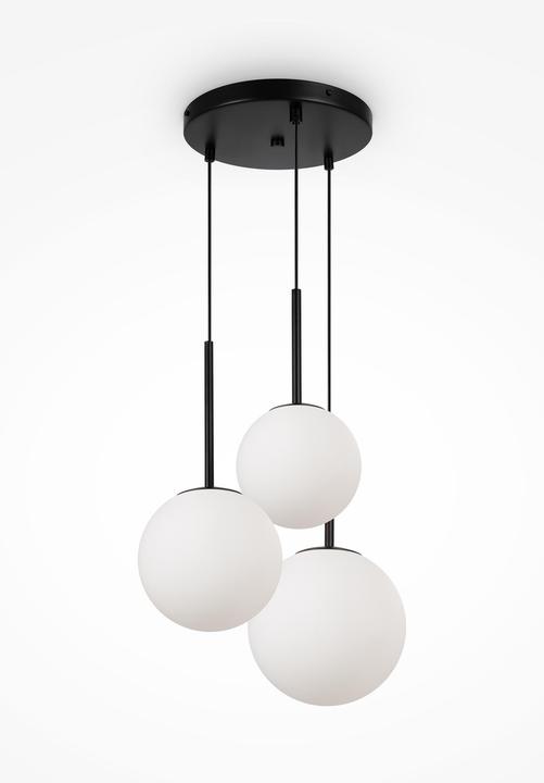 Produktbild Maytoni Basic form Pendelleuchte, Hängeleuchte 3x E14 Schwarz-Matt (E14)