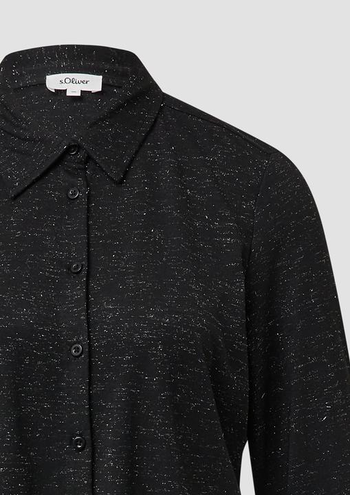 Produktbild s.Oliver T-Shirt Jerseybluse mit Glitzergarn (34)