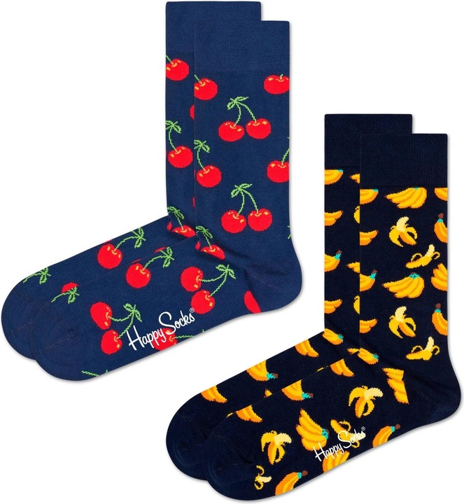 Immagine prodotto Happy Socks Ciliegia classica (Confezione da 2, 36 - 40)