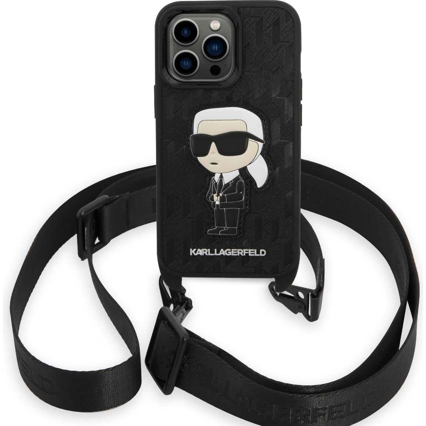 Thumbnail - Karl Lagerfeld Hard Case (Apple iPhone 14 Pro), Smartphone Hülle, Schwarz