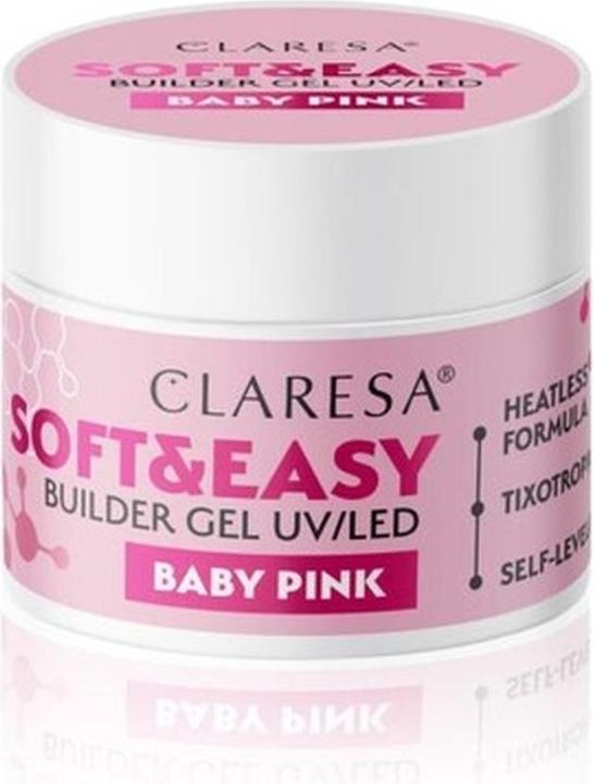 Claresa Soft&Easy Baby Pink Builder Gel 45g (45 ml)