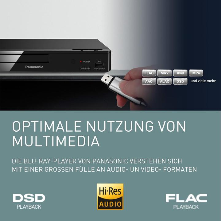 Productafbeelding Panasonic DMP-BD84 (Blu-Ray Speler)