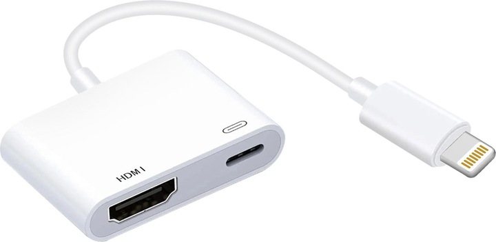 Produktbild Max Excell Lightning auf HDMI + USB-C Adapter (Lightning, HDMI, 1 cm)