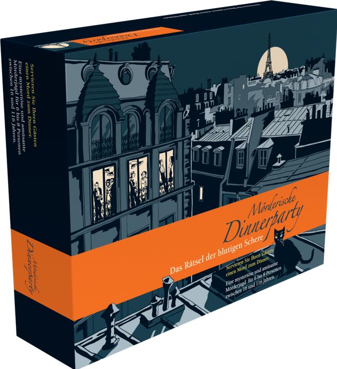 Actual product image Murderous dinner party The mystery of the bloody scissors (German)