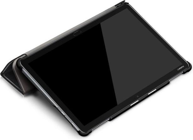 Image du produit MU Classic Couverture de livre intelligente en cuir (Huawei MediaPad M5 Lite)