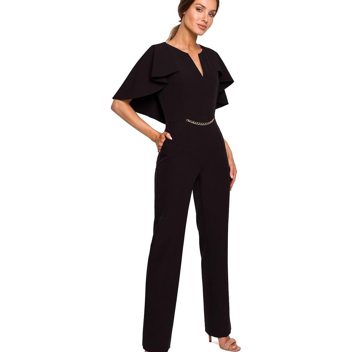 Made of Emotion, Damen, Jumpsuit, 905898, Schwarz, (XL)