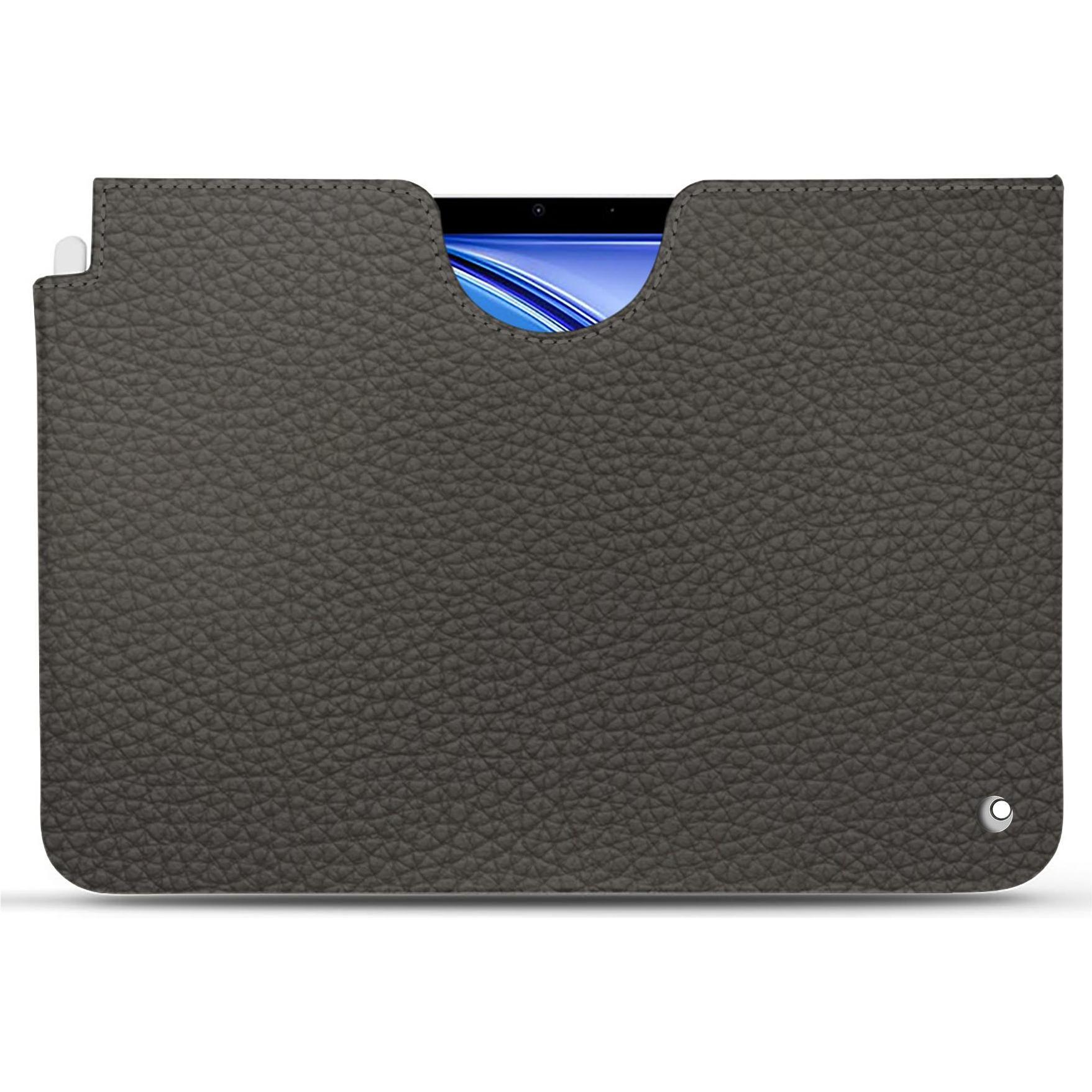 Noreve Lederschutzhülle (iPad Air 2020 (4. Gen), iPad Air 2022 (5. Gen)), Tablet Hülle, Grau