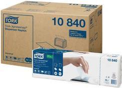 Produktbild Tork 1.125 Servietten Xpressnap® weiss (21.50 x 33 cm)