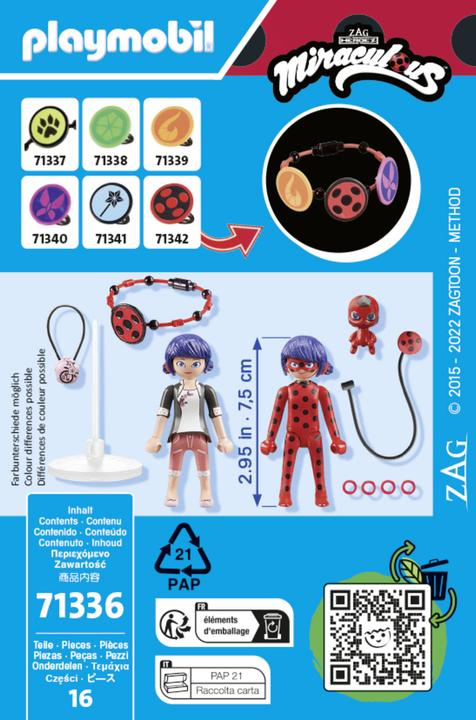 Actual product image Playmobil Marinette & Ladybug (71336, Playmobil Miraculous)