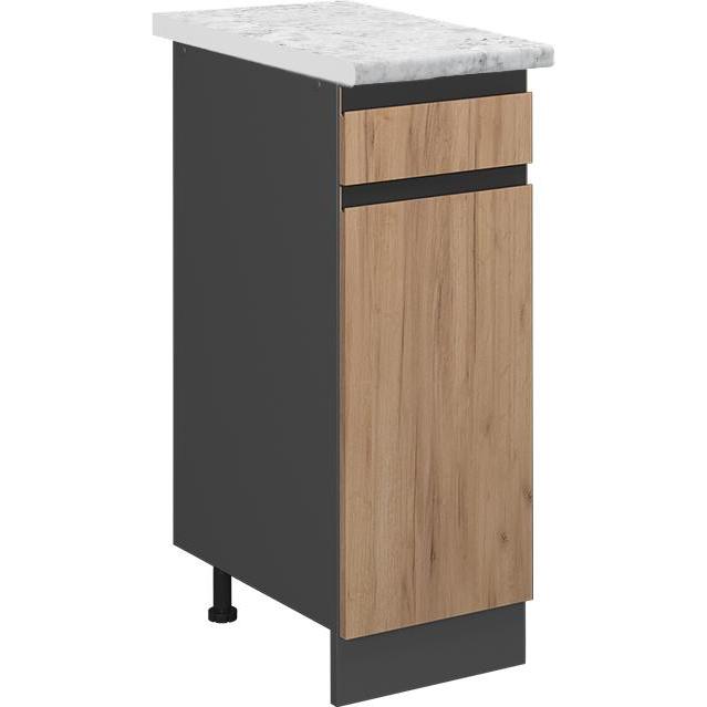 Vicco, Regal, Küchenschrank mit Schublade R-Line (30 x 46 x 81.5 cm)