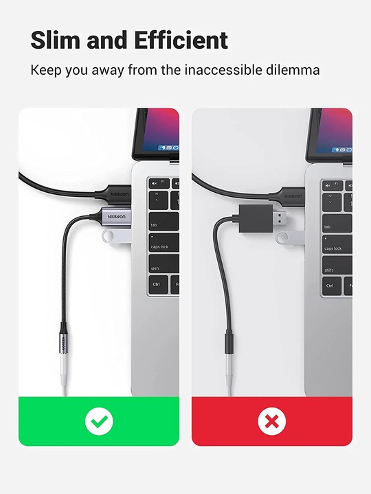 Produktbild Ugreen CM477 (Klinkenadapter)
