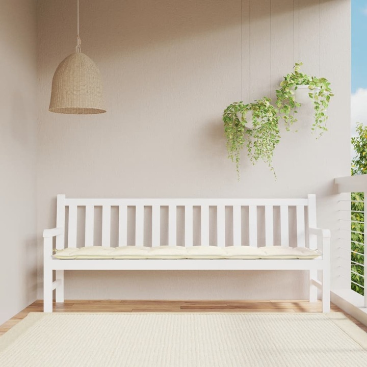 Image du produit VidaXL Housse de banc de jardin O x tissu ford (200 x 50 x 7 cm)